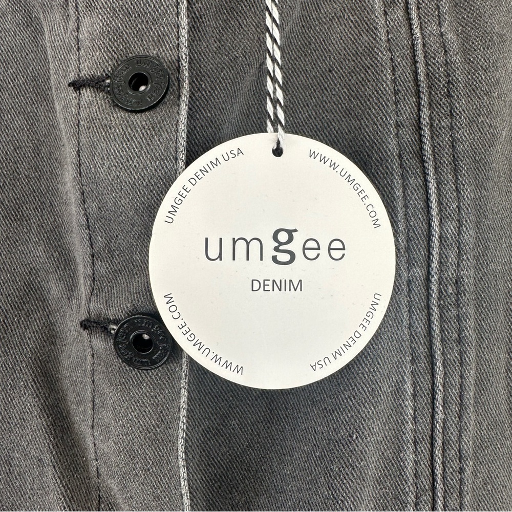 NWT Umgee Women's Gray Button-Front Skirt Size Large - Picture 6 of 9